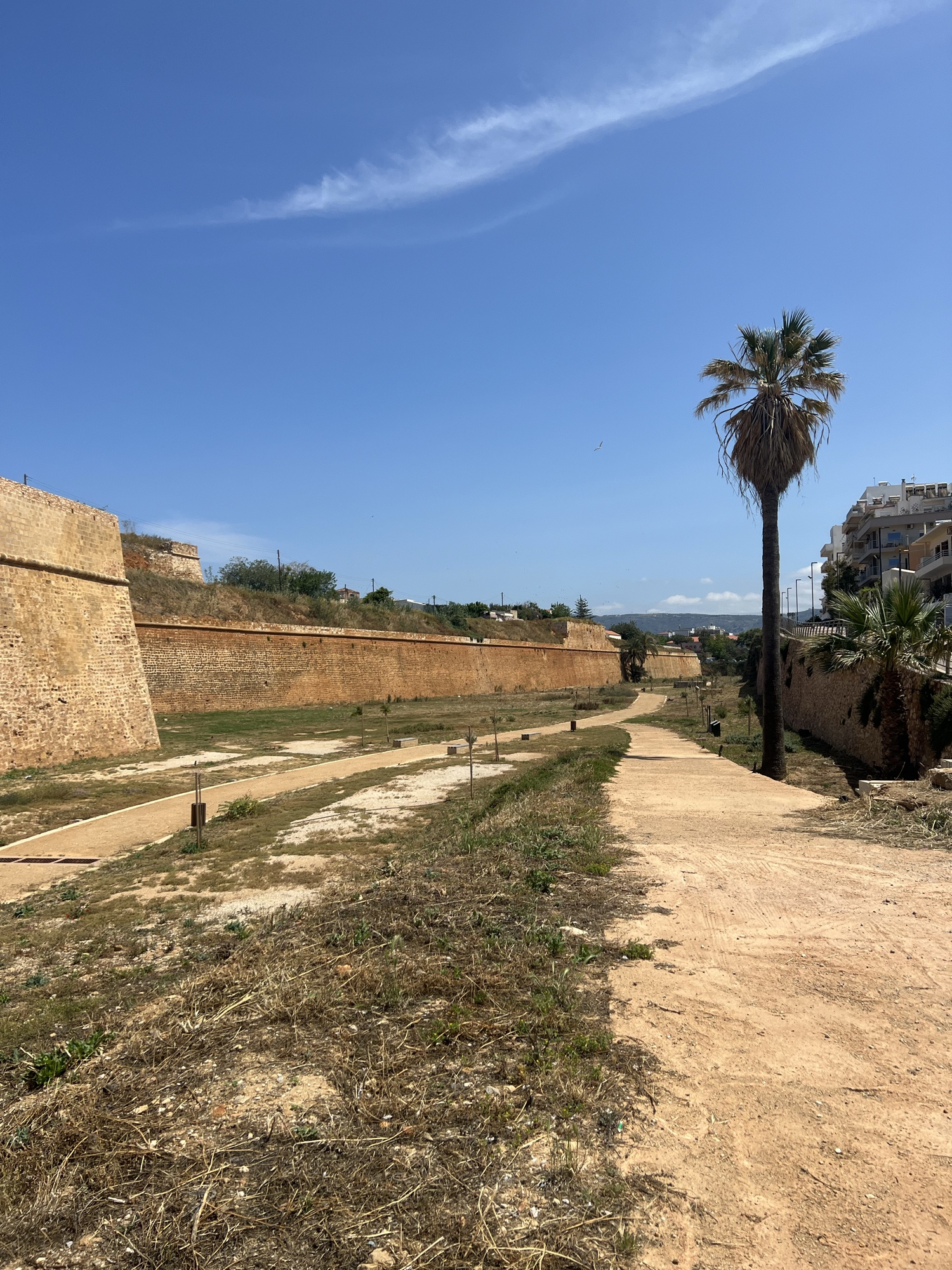 The Venetian city walls of Chania — a walkable historic attraction